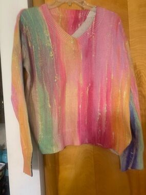 Sweater of many colors